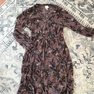 Midi Boho Dress
